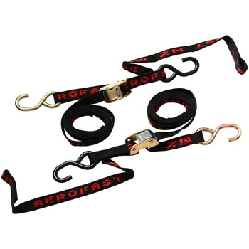 注文コード:05977820 タイダウンベルト/ブラック 25mmx2m - AERO FAST