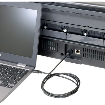 注文コード:06078112 USB2.0 Type-C - Type-Bケーブル 1.5m - アイネックス