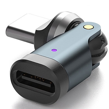 注文コード:06078130 USB2.0ユニバーサルジョイントアダプタ Cオス - Cメス PD240W - アイネックス