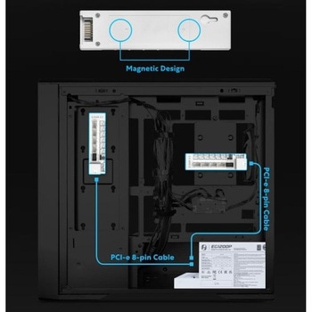 注文コード:06078489,06078550 Lian Li リアンリ EDGE Platinum V2 1000W with EDGE Hub V2 80PLUS TITANIUM認証電源 - LIAN LI