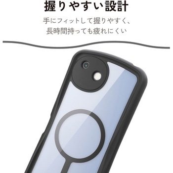 注文コード:06087029 AQUOS wish6 ケース ハイブリッド カバー 衝撃吸収 MAGKEEP 磁力装着対応 Grippy 極限保護 - エレコム
