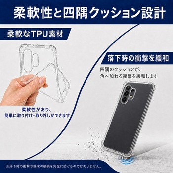 注文コード:06088061 Galaxy A32 5G SCG08 対応 TPU ケース クリア 四隅クッション 保護フィルム セット 互換品 - メディアカバーマーケット