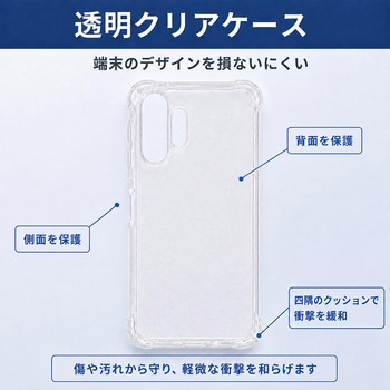 注文コード:06088061 Galaxy A32 5G SCG08 対応 TPU ケース クリア 四隅クッション 保護フィルム セット 互換品 - メディアカバーマーケット