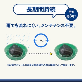 注文コード:06089802 GC バードジェルガード 鳩対策 500g 専用カップ付き - グリーンクロス