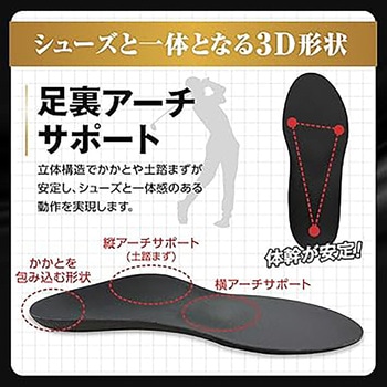 注文コード:06093417,06093442,06093390 インソール グリップイン 究極 パフォーマンスサポート - 木原産業