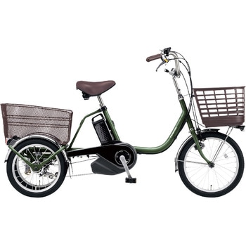 注文コード:06098771 ビビライフ 前18型/後16型 電動アシスト三輪自転車 2026年モデル【完成組立品】 - Panasonic(パナソニック)