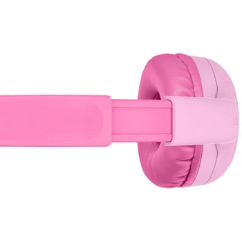 注文コード:06114986 SoundForm Mini 2 子供用ワイヤレスヘッドホン ピンク ケース付き - BELKIN(ベルキン)