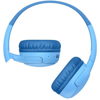 注文コード:06115011 SoundForm Mini 2 子供用ワイヤレスヘッドホン ブルー ケース付き - BELKIN(ベルキン)
