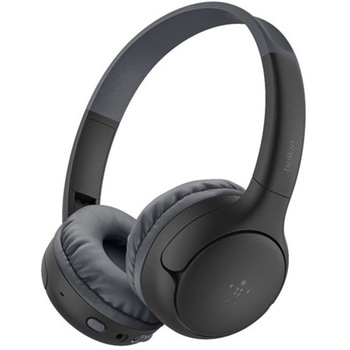 注文コード:06114968 SoundForm Mini 2 子供用ワイヤレスヘッドホン ブラック - BELKIN(ベルキン)