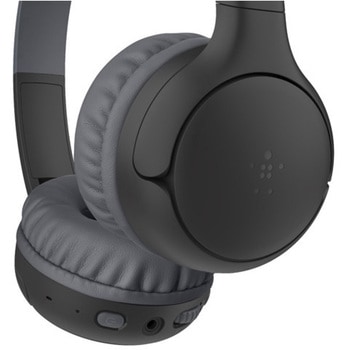 注文コード:06114968 SoundForm Mini 2 子供用ワイヤレスヘッドホン ブラック - BELKIN(ベルキン)