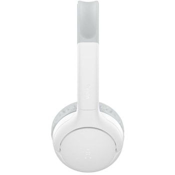 注文コード:06114977 SoundForm Mini 2 子供用ワイヤレスヘッドホン ホワイト - BELKIN(ベルキン)