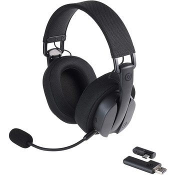注文コード:06115196 ワイヤレス ゲーミングヘッドセット 無線2.4GHz+Bluetooth5.3 低遅延 USB-A/C両対応レシーバー同梱 超軽量 - エレコム