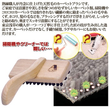 注文コード:06127392 アートブラシ社 カーペットブラシ - アートブラシ