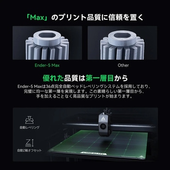 注文コード:06140606 Creality Ender-5 Max FDM 3Dプリンター - Creality 3D
