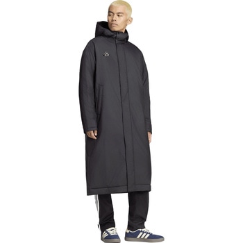 注文コード:06169769 アディダス マストハブ スリーストライプス 中わた入り ロングコート adidas - アディダス