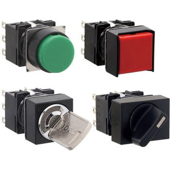注文コード:06261133 Φ16 LBシリーズ 照光セレクタスイッチ (丸形) - IDEC(和泉電気)