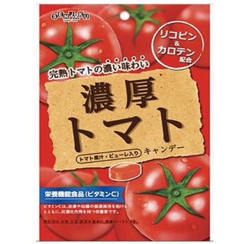 扇雀飴本舗 濃厚トマトキャンデー 76gx10 扇雀飴本舗