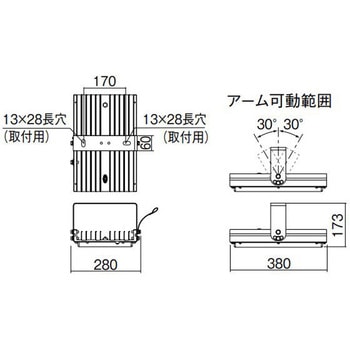注文コード:06759659 LED高天井 特殊5環境向け マルチ400形 - Panasonic(パナソニック)