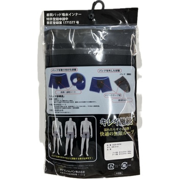 注文コード:06759966 2枚組 取り換えパット ブラック フリーサイズ - オグランジャパン
