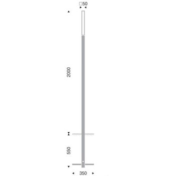 注文コード:06762669,06762782 スリムローポール LEDZ Slim Low Poleシリーズ - ENDO(遠藤照明)