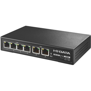 注文コード:06767176 10G/2.5G マルチギガ対応アンマネージスイッチングハブ - I ・O DATA(アイオーデータ)