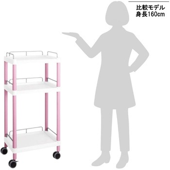注文コード:06775251 【組立済み】モバイルイージーカート トールタイプ/レギュラー31 ME31シリーズ - アズワン