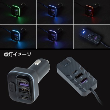 注文コード:06789497 USBセパレート充電器 12/24V - JET INOUE(ジェットイノウエ)