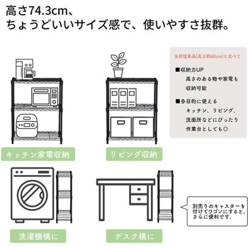 注文コード:06799796 19Φスチールラックセット - AIS (エイ・アイ・エス)