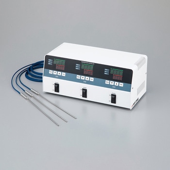 注文コード:06820148 フリー電源デジタル温度調節器 0~999℃ K熱電対×3 - アズワン