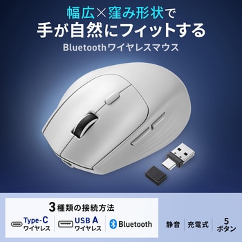 注文コード:06835162 IRセンサーマウス Bluetooth 5.1/ワイヤレス - サンワサプライ