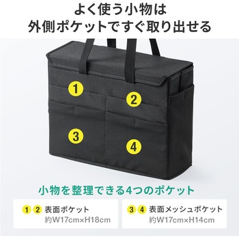 注文コード:06835338 テレワークバッグ ミーティング向け - サンワサプライ