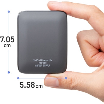 注文コード:06835697 ブルーLEDマウス Bluetooth 5.2/ワイヤレス 静音 - サンワサプライ