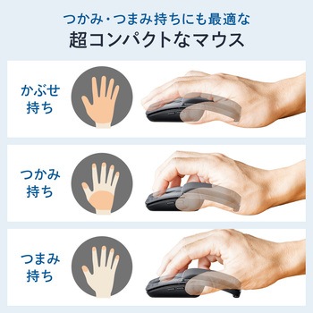 注文コード:06835862 ブルーLEDマウス Bluetooth/ワイヤレス 静音 - サンワダイレクト