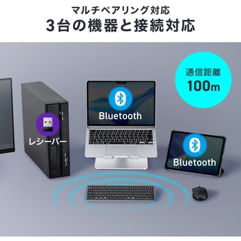 注文コード:06835907 キーボード Bluetooth/ワイヤレス - サンワダイレクト