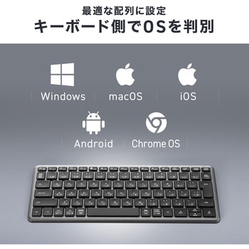 注文コード:06835907 キーボード Bluetooth/ワイヤレス - サンワダイレクト