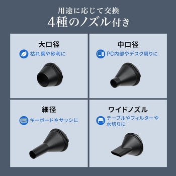 注文コード:06835950 エアダスター 電動 強力 - サンワダイレクト
