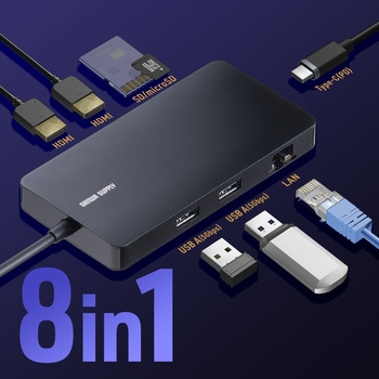 注文コード:06836388 ドッキングステーション USB TypeC - サンワダイレクト