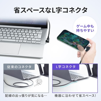 注文コード:06836406 USB TypeC延長ケーブル USB 5Gbps PD100W対応 - サンワダイレクト