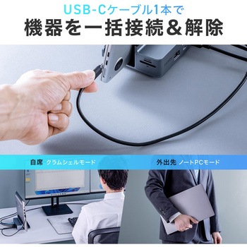 注文コード:06836476 ドッキングステーション USB 5Gbps スタンド一体型タイプ - サンワダイレクト