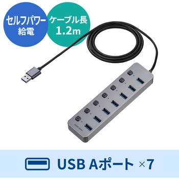 注文コード:06836537 USBハブ USB 5Gbps スイッチ付き - サンワダイレクト
