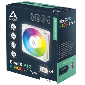 注文コード:06836632 ARCTIC アークティック BioniX P12 A-RGB 120mmPWMファン - ARCTIC
