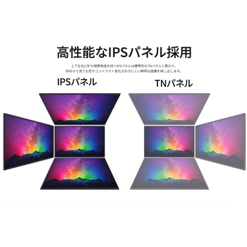注文コード:06837508 液晶ディスプレイ 43型/3840×2160/HDMI×2、DP×1、VGA×1/ブラック/スピーカー有/5年保証 - JAPANNEXT