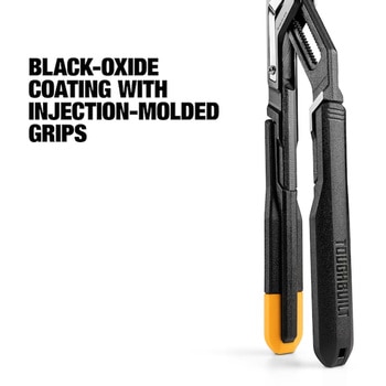 注文コード:06864616 Vジョー型QUICKSETウォーターポンププライヤー 10in - TOUGH BUILT