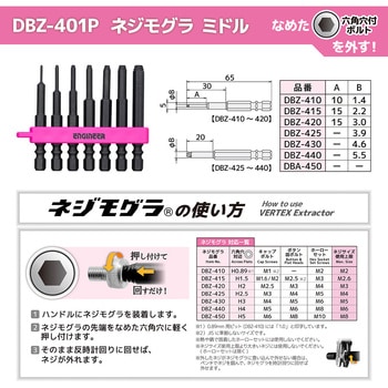 注文コード:06864677 ネジレスQセット PINK&BLACK - ENGINEER(エンジニア)