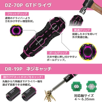 注文コード:06864686 合体工具8点セット PINK&BLACK - ENGINEER(エンジニア)