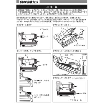 注文コード:06864982 エアステプラー 4-10W - アネスト岩田