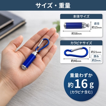注文コード:06873041,06873102,06873217,06873242,06873086,06873016,06873156,06873129,06873007,06873199,06873138,06873226,06873077,06873059,06873181,06873068,06873050,06873208,06873172,06873120,06873032,06873147,06873190,06873111 カラビナ付き ミニLEDライト カプセル型 - EVERSAFE