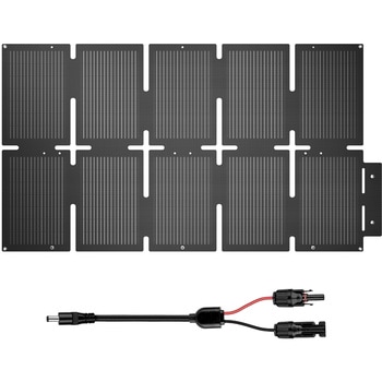 注文コード:06874276 折りたたみ式ポータブルソーラーパネル Solarpowa100 100W - Bigblue Tech(ビッグブルーテック)