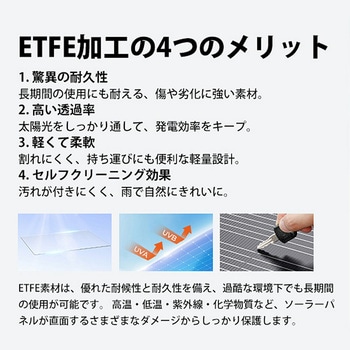 注文コード:06874276 折りたたみ式ポータブルソーラーパネル Solarpowa100 100W - Bigblue Tech(ビッグブルーテック)