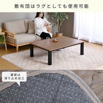 注文コード:06883516,06883532,06883699,06883760,06883961,06883979 こたつ布団セット 120×80cm 掛敷セット - YAMAZEN(山善)